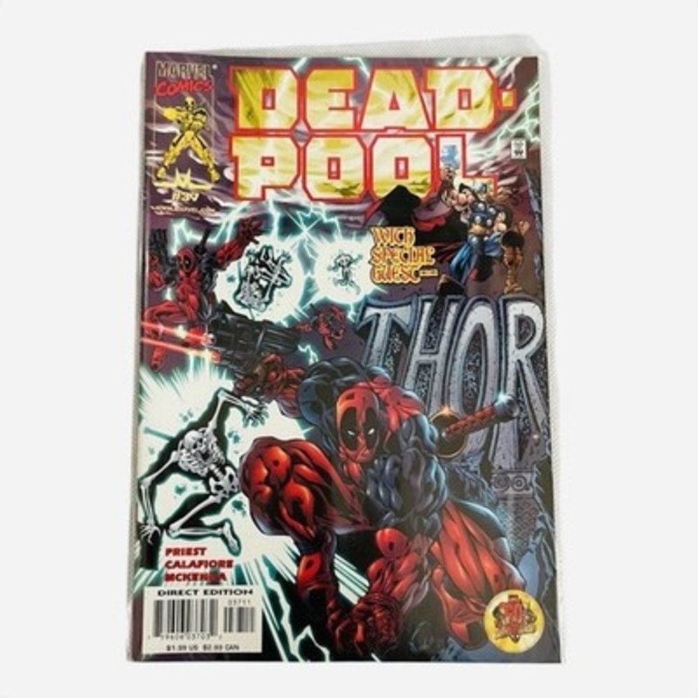 Marvel Comics Deadpool #37 With Special Guest Thor Direct Edition NM